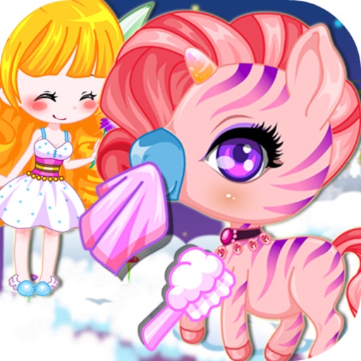 Fairy Unicorn Care - Little Pony Spa Salon, Fashion Pet Makeup