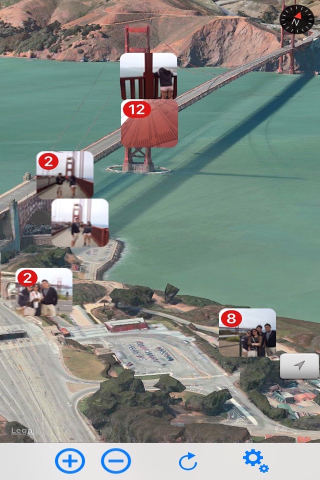 Photo Map 3D Free - 3D Cities View screenshot 2