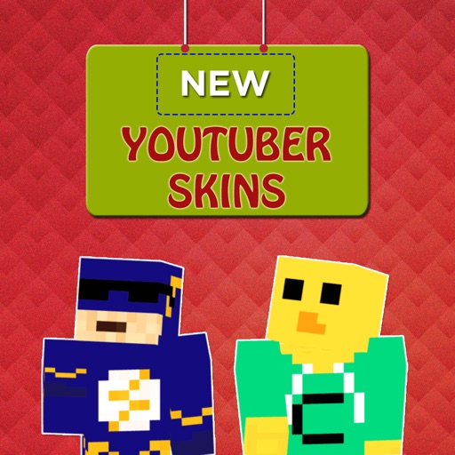 PE New Youtuber Skins for Minecraft Game icon