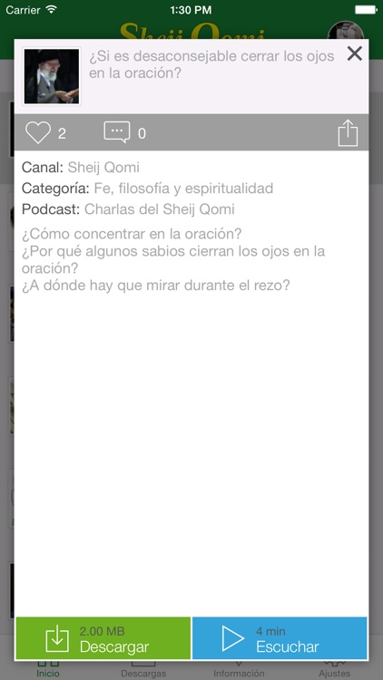 Las Charlas del Sheij Qomi