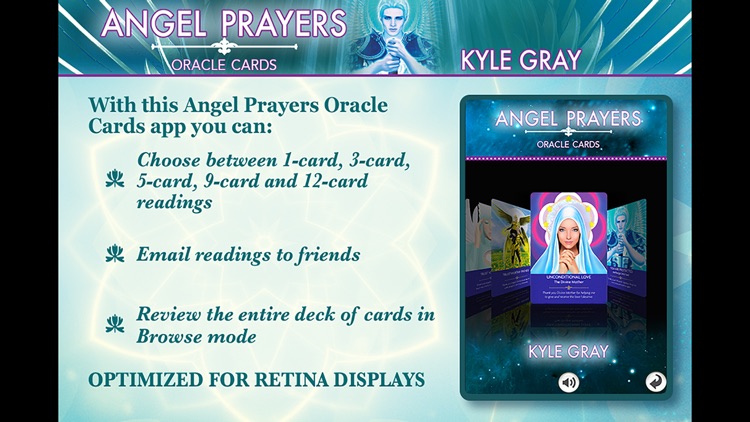 Angel Prayers Oracle Cards - Kyle Gray