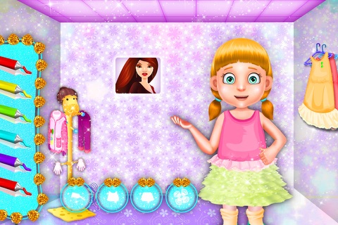 Tailor Baby Fashion Designer Free Dress up game for girls screenshot 3