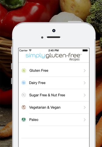 Simply Gluten Free - Gluten Free Recipes screenshot 2