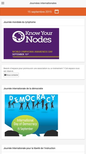 Journées internationales