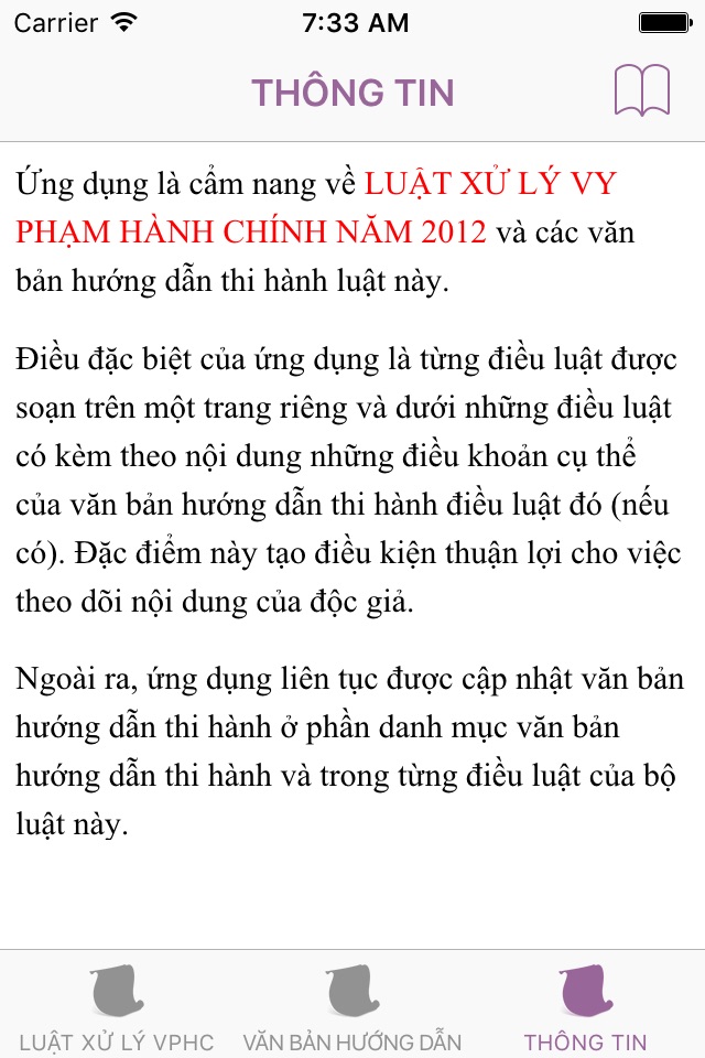 Luật Xử Lý Vi Phạm Hành Chính 2012 screenshot 3