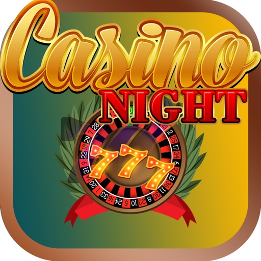 Casino night lucky spin icon