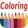Coloring Book - color simulator game x for adults and kids