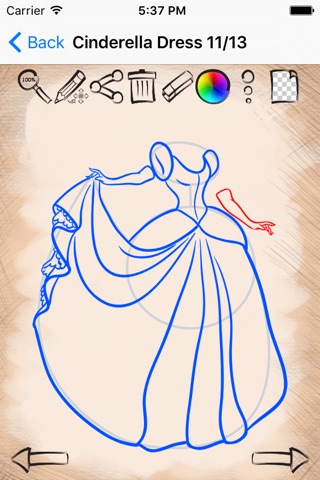 Drawing Evening Dresses screenshot 3