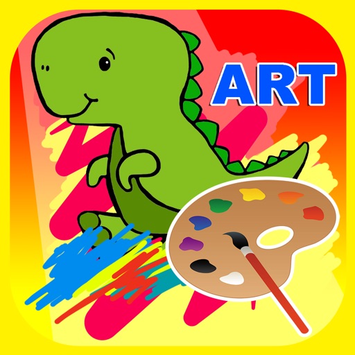 Art Paint Dino Jurasis
