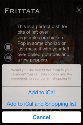 Plan It Cook It Eat It – A healthy recipe, traditional meal planner and smart shopping list - Complete with delicious recipes, leftover food ideas and budget cooking tips. screenshot 4