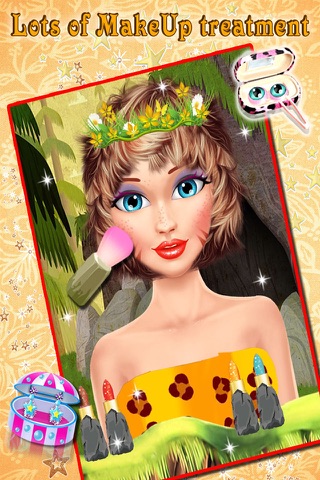 Cave Girl Makeover Salon screenshot 3