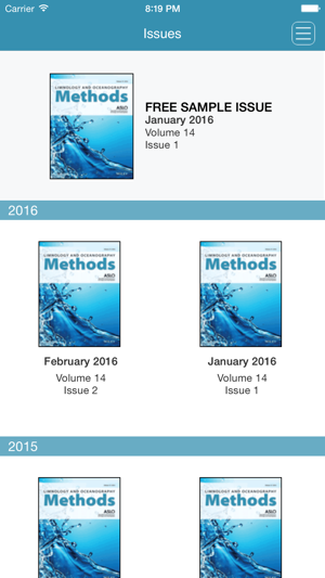 Limnology and Oceanography: Methods(圖1)-速報App