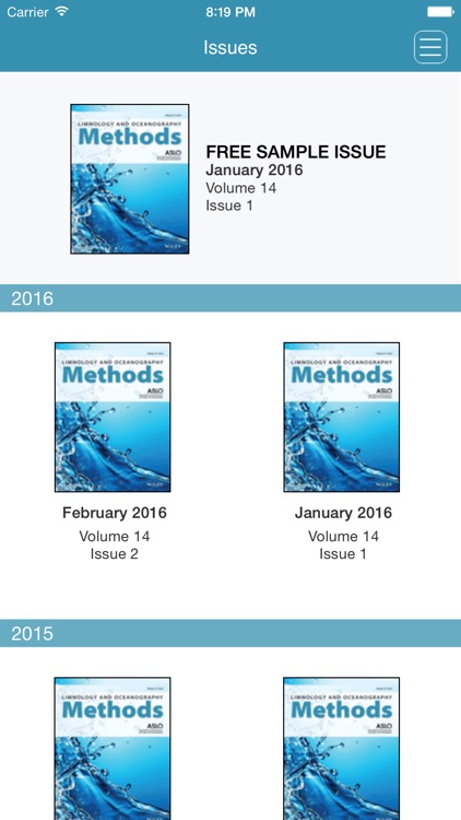 Limnology and Oceanography: Methods