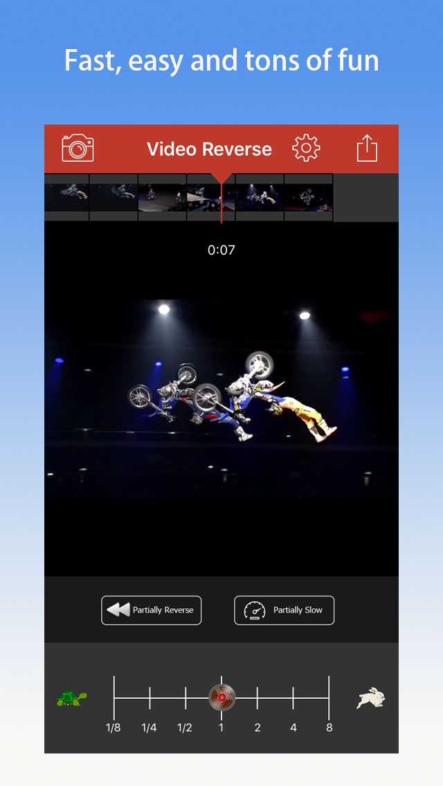 Video Reverse Pro - Rewind, backward movie editor for vine & instagramのおすすめ画像2