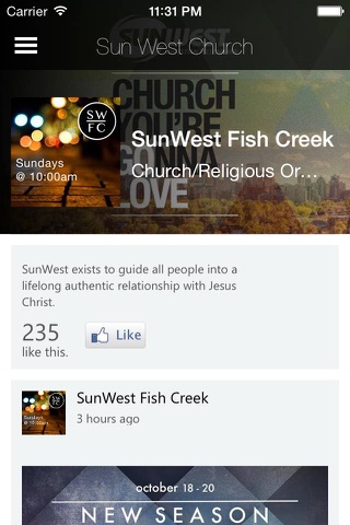 SunWest Church screenshot 2