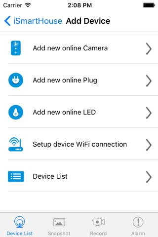iSmartHouse screenshot 3