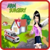 Arm Virtual Surgery Simulator & Doctor Kids Games