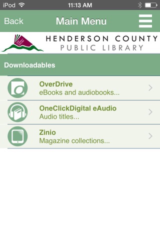 Henderson County Public Library screenshot 3