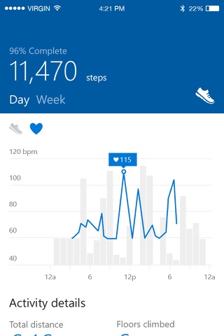 Microsoft Band screenshot 3