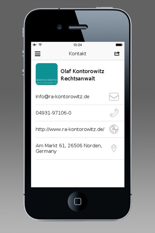 Olaf Kontorowitz Rechtsanwalt screenshot 4