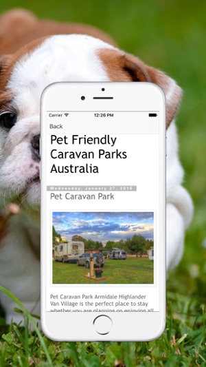 Pet Friendly Caravan Parks Australia(圖2)-速報App