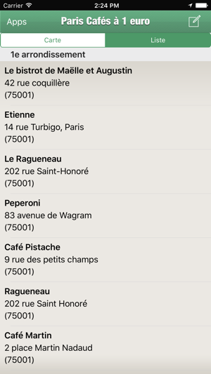 Cafés de Paris à 1 euro(圖4)-速報App