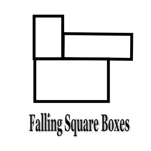 Falling Box Squares Icon