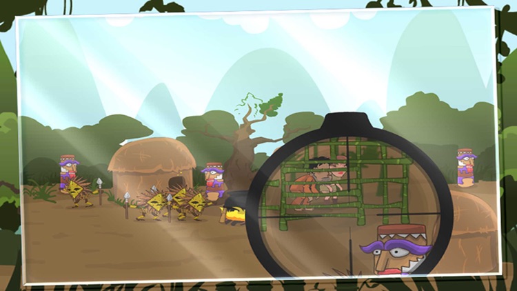 Sniper Shooting :Prison Escape - Real Jungle Survival Puzzle Game screenshot-4