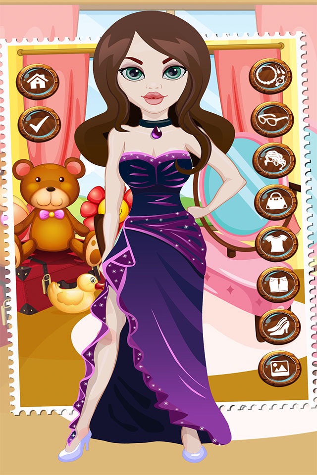 dress up games for girls & kids free - fun beauty salon with fashion spa makeover make up 3 screenshot 2