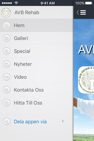 AVB Rehab & Utblidning screenshot 2