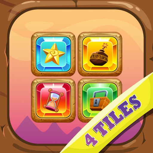 Gems Match Mania - Play Matching Puzzle Game for FREE ! icon