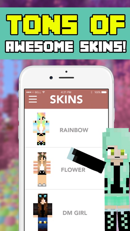 HD Girl Skins For Minecraft Pocket Edition