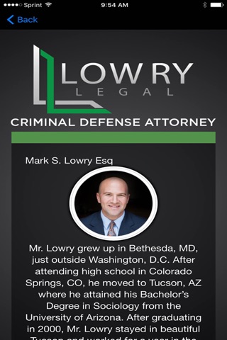 Lowry Legal screenshot 3