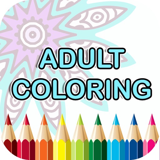 Mandala Coloring Book - Adult Colors Therapy Free Stress Relieving Pages Free Icon