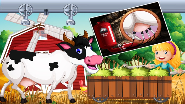 Flavored Milk Factory farm - Milk the cows & process it with amazing flavors in dairy factory