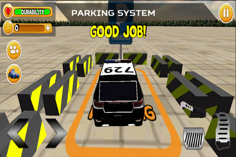 Police 4x4 Parking Simulator screenshot 3