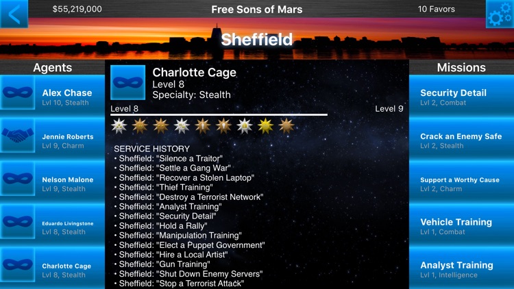 Operation Ares - A Revolution on Mars! Recruit Spies, Complete Missions, & Gain Independence