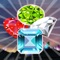 Mine Diamonds Cascade - Match-3 Game