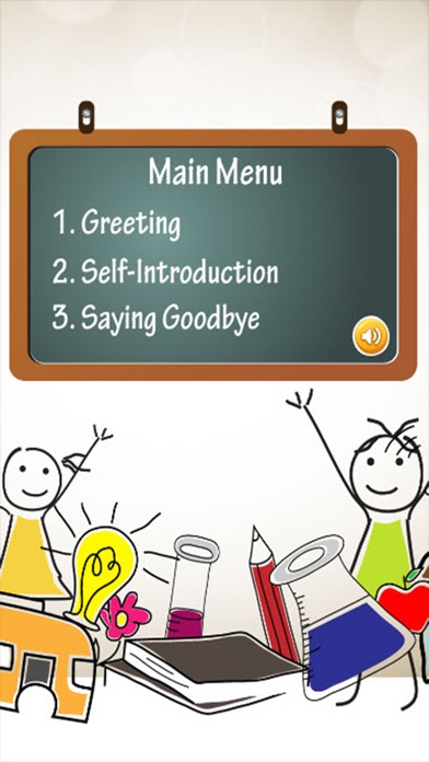 English conversation preschool learning for kids 3 1.3 IOS -