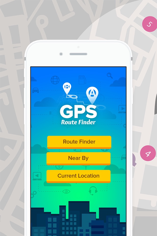 GPS Route Finder. screenshot 2