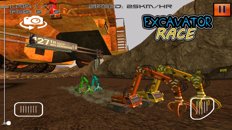 Excavator Race - 3D Heavy Duty Crane Racing Game