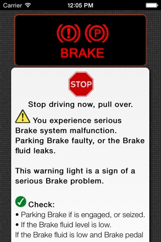 App for Mitsubishi Warning Lights & Car Problems screenshot 3