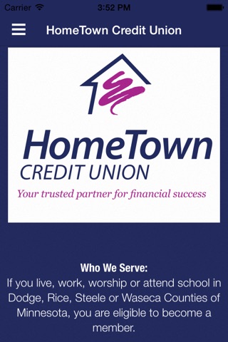 HOME TOWN FEDERAL CREDIT UNION screenshot 2