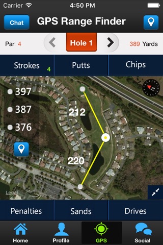 Striker Golf GPS screenshot 4