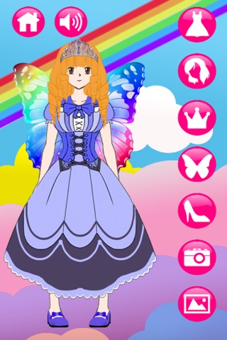 Fairy Tale Flower Princess - Girl Dress Up Game screenshot 2