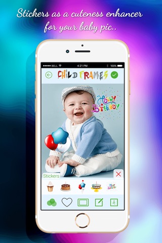 Cute Baby Frames - A Perfect Photo Editor screenshot 3