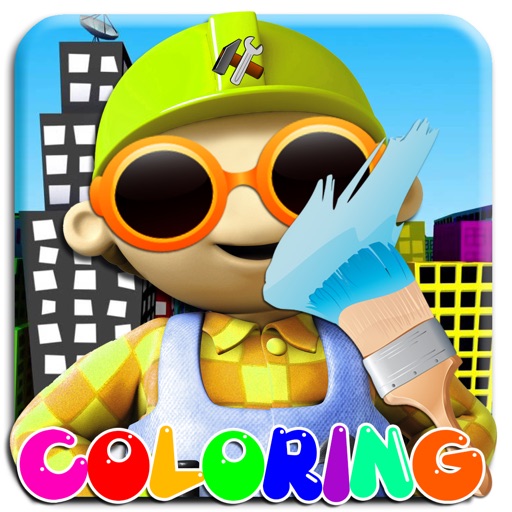 Coloring Books For Builder Bob Version