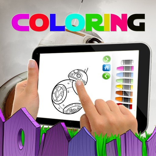 Paint Coloring Game for BB-8 Star Version iOS App