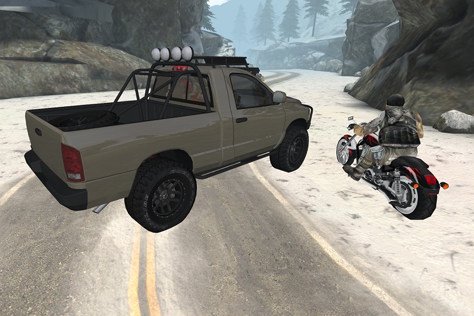3D Snow Truck Racing - eXtreme Winter Driving Monster Trucks Race Games screenshot 2