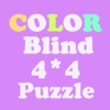 Are You Clever? Color Blind 4X4 Puzzle Pro